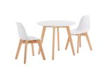 Mid.you Kindersitzgruppe, Natur, Weiß, Holz, Kunststoff, Buche, massiv, Kinder- & Jugendzimmer, Kindermöbel, Kindersitzmöbel & -tische, Kindersitzgruppen