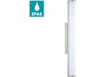 Eglo Led Wandleuchte "Calnova", Weiß (Nickelfarben, Weiß), 1, H: 60Cm, Leuchten, Led Wandleuchte