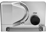 RITTER Allesschneider E 16 Duo-Plus silberfarben, silber (silberfarben), B:22,5cm H:23cm T:33,5cm, Allesschneider, Allesschneider