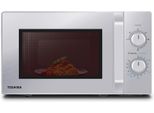 TOSHIBA Mikrowelle MW2-MG20PF(SL), silber, B:44cm H:25,9cm T:35,7cm, Mikrowellen, mit Grill, Mikrowelle