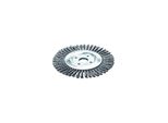RundbüRste D.115Mm Bohr.DrahtstäRke 0,5Mm Sta 6Mm 15000Min-¹ Lessmann (472201EZ)