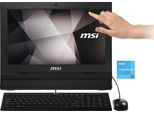 MSI All-in-One PC PRO 16T 10M-228XDE, schwarz, ohne Betriebssystem, 4 GB RAM 256 GB SSD, Desktop-PCs, All-in-One PC