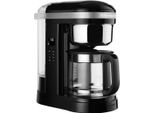 KITCHENAID Filterkaffeemaschine 5KCM1209EOB ONYX BLACK, schwarz (onyx schwarz), 1,7 l, 12, Kaffeemaschinen, Drip-Kaffeemaschine mit spiralförmigem Wasserauslass, Filterkaffeemaschine