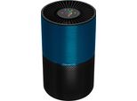 Luftreiniger ROWENTA Pure Air Compact, Echtzeit-Luftqualitätsanzeige, schwarz, blau, B:20,1cm H:33,3cm T:20,1cm, Luftreiniger, Luftreiniger, 3-in-1 Filterung, Energieeffizienter Luftreiniger mit Digitalmotor