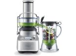SAGE Entsafter SJB815BSS the 3X Bluicer Pro, silber (edelstahlfarben), B:41cm H:39,8cm T:45,1cm, Entsafter, Entsafter