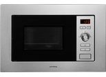 PRIVILEG Einbau-Mikrowelle AG820B8Q, silber (edelstahlfarben), B:59,5cm H:38,8cm T:34cm, Mikrowellen, Einbau-Mikrowelle