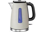 RUSSELL HOBBS Wasserkocher Luna Stone 26960-70, bunt (edelstahlfarben, beige, schwarz), B:22,6cm H:23,6cm T:20,2cm, Wasserkocher, Wasserkocher