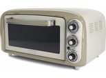 ARIETE Minibackofen Vintage 979 creme, beige (cremefarben), B:47,5cm H:24,5cm T:40cm, Minibacköfen, Minibackofen