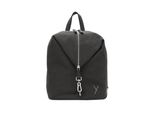 Rucksack SURI FREY Rucksack SFY Romy, Damen, Gr. B/H/T: 25cm x 27cm x 14cm, grau (schwarzgrau 840), PVC, Rucksäcke Rucksack