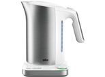 BRAUN Wasserkocher ID Collection WK 5115 WH, weiß, B:17,5cm H:27,3cm T:25,2cm, Wasserkocher, Wasserkocher