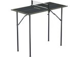 Tischtennisplatte JOOLA JOOLA Tischtennisplatte Mini dark-grey, grün (dunkelgrau, limette), TischtennisplattenB:45cm H:76cm L:90cm, B:45cm H:76cm L:90cm