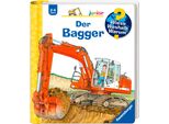 Kinderbuch RAVENSBURGER Wieso? Weshalb? Warum? junior, Band 38 Der Bagger, bunt, B:18cm H:19,7cm, Bücher, Kinderbuch