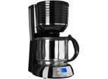 GUTFELS Filterkaffeemaschine COFFEE 3300 C, schwarz, 1,5 l, 15, Kaffeemaschinen, 1,50 L Glaskanne, 1080 Watt, Filterkaffeemaschine