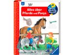 Kinderbuch RAVENSBURGER Wieso? Weshalb? Warum?, Band 21 Alles über Pferde und Ponys, bunt, B:24,5cm H:27,8cm, Bücher, Kinderbuch