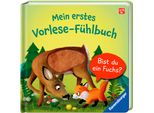 Kinderbuch RAVENSBURGER Pappbilderbuch, Mein erstes Vorlese-Fühlbuch Bist du ein Fuchs?, bunt, B:16,7cm H:16,7cm, Bücher, Kinderbuch