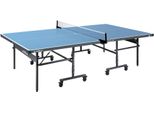 Tischtennisplatte JOOLA OUTDOOR RALLY TL, blau, Tischtennisplatten, KinderB:152,5cm H:76cm L:274cm, Tischtennisplatte, B:152,5cm H:76cm L:274cm