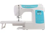 SINGER Computer-Nähmaschine C5205 Türkis, blau (weiß, türkis), B:21,1cm H:32,9cm T:42,5cm, Nähmaschinen, Computer-Nähmaschine