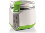 ARIETE Joghurtbereiter B-cheese 615, 2 Portionsbehälter, je 400 ml, grün (grün, weiß), B:21cm H:21cm T:24cm, Joghurtbereiter, auch für vegane Joghurt- und Käsezubereitung geeignet, Joghurtbereiter