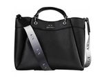 Handtasche ARMANI EXCHANGE Handtasche WAVE SHOPPING L, Damen, schwarz, Polyurethan (PU), Taschen Handtasche