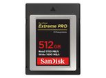 SANDISK Speicherkarte CF Extreme PRO CFexpress, Typ B, schwarz, 512 GB, Speicherkarten, Speicherkarte