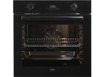 BEKO Einbaubackofen BBIE17300B, Energieeffizienz: A, schwarz, B:59,4cm H:59,5cm T:56,7cm, Backöfen, SteamShine – Die Dampfreinigung des Backofens, Einbaubackofen