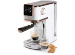 Domo Espressomaschine Espressomaschine Weiß