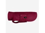 THE DOG IDEA Bademantel Bordeaux S