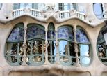 Fototapete Papermoon "Abstraktes Haus", Bunt, B:3,5M L:2,6M, Vlies, Tapeten