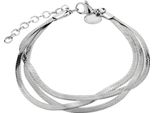 Armband Liebeskind Berlin "LJ-0719-B-20", Silber (Edelstahlfarben), ArmbäNder, Damen, 20Cm, Edelstahl, Armband