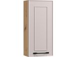 HäNgeschrank Welltime "Cadiz, GedäMpfte Scharniere", Kaschmir, B:30Cm H:64Cm T:20Cm, Mdf, SchräNke, HäNgeschrank