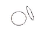 Paar Creolen Vivance "925 Silber Rhodiniert 3,3Cm", Weiß, Ohrringe, Damen, One-Size, Silber 925 (Sterlingsilber)