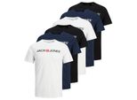 Jjecorp Logo TEE Crew Neck 6PK Herren T-Shirt