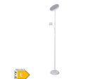 NäVe Led Stehleuchte "Romis"" Mit Lesearm Weiß"