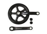 Amar Force 1 Kurbelgarnitur Fahrrad Kettenblatt 46 ZäHne Fahrradkurbel 170 Mm Kettenradgarnitur Einfach Aluminium