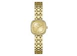 Quarzuhr Guess "Hazel", Goldfarben, Armbanduhren, Damen, Quarzuhr, Armbanduhr, Damenuhr, Edelstahlarmband, Analog