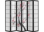 Raumteiler Japanischer Raumteiler 6-teilig zur Raumtrennung