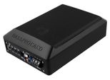 Auto-Subwoofer - Aktiver Untersitz-Subwoofer - Ultraflach - Integrierter Verstärker 12 V - 20–200 Hz - 4 Ohm - Schwarz