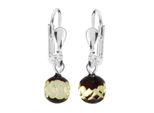 Paar OhrhäNger Ostsee-Schmuck "Ostsee-Schmuck OhrhäNger Klassisch 7 Mm OhrhäNger Klassisch 7 Mm", Weiß, Ohrringe, Damen, 24X7Mm, Silber 925 (Sterlingsilber)
