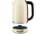 KITCHENAID Wasserkocher 5KEK1701EAC Creme, beige (creme), Wasserkocher, Wasserkocher