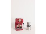 Pack THERA RETRO Espresso-Kaffeemaschine + MILL PRO Kaffeemühle