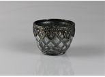 Windlicht Am Design "Aus Glas", Grau, B:10Cm H:7,5Cm, Glas, Kerzenhalter, Windlicht, 3Er Set, Bxh: 10X7,5 Cm