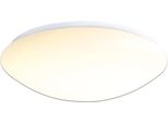 NÄVe Led Deckenleuchte "Dublin", Weiß, Ø 27Cm H: 9Cm, Leuchten, Led Deckenlampe, Led Deckenleuchte