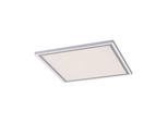 Just Light LED Deckenleuchte "Edging", Weiß, 1, 1 Stk., Leuchten, Dimmbar üBer Fernbedienung, LED Panels