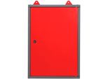 HäNgeschrank ONDIS24 "Tim", Rot, B:42Cm H:60Cm T:20Cm, SchräNke, HäNgeschrank, 1-TüRig, 42 Cm, AbschließBar