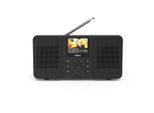 HAMA Digitalradio (DAB+) Digitalradio (DAB+, Internetradio, Bluetooth RX, App), schwarz, B:23,5cm H:12,5cm T:8cm, Radios