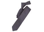 Krawatte VENTI VENTI Krawatte Print, Herren, braun, 100% Seide, Krawatten
