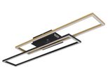 Globo Lighting Led Deckenleuchte "Dakari", Gold (Schwarz, Goldfarben), 1 Stk., Leuchten, Deckenlampe, Beweglich, Wohnzimmer, Schlafzimmer, Led Deckenleuchte