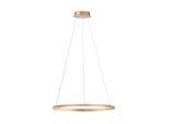 Just Light Pendelleuchte "Ritus", Gold (Messingfarben Matt), 1, Ø 5,9Cm, 1 Stk., Leuchten, Led, Dimmbar, Switchmo, Pendelleuchte