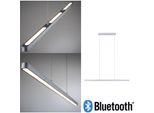 Paulmann Led Pendelleuchte "Lento", Grau (Chromfarben), 1, H: 2,5Cm, 1 Stk., Leuchten, Led Pendelleuchte