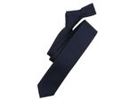 Krawatte VENTI VENTI Krawatte uni, Herren, blau (dunkelblau), 70% Polyester, 30% Seide, Krawatten